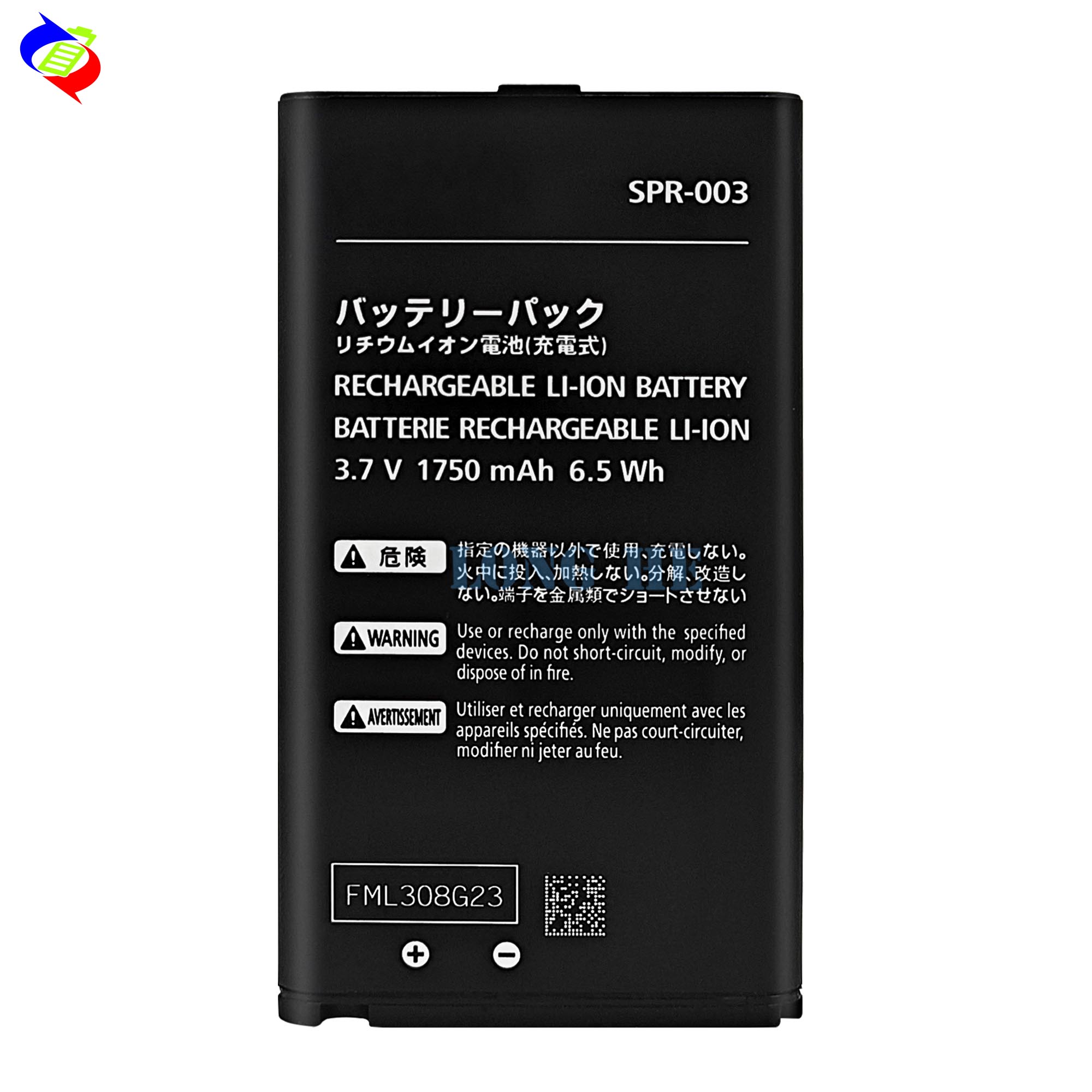 100% Compatible Rechargeable Lithium-ion Batteries for Nintendo 3DS XL/LL SPR-003