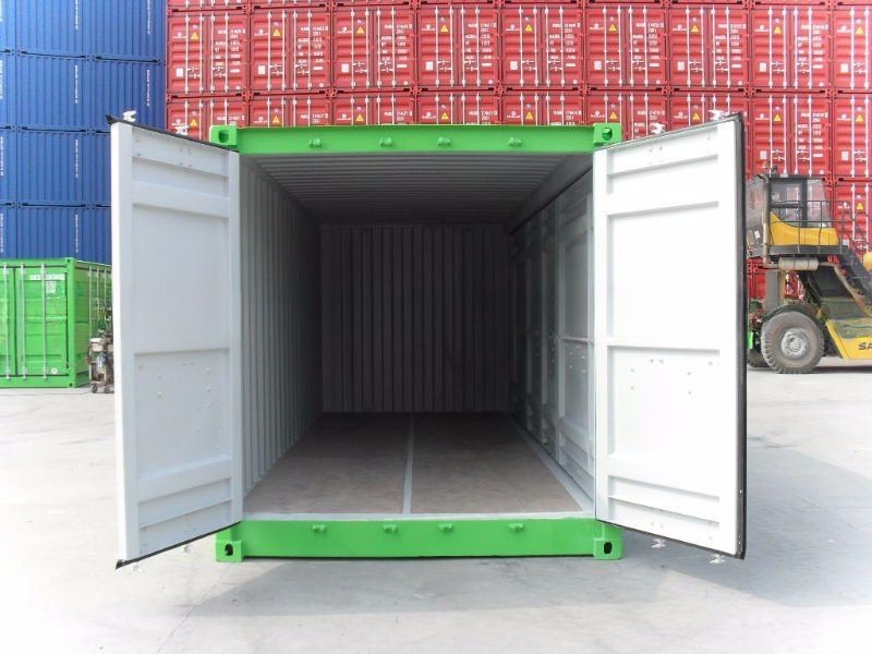 Left or Right Side Access 20ft Open Side Container with External Dimensions of 6058 x 2438 x 2591mm and Large Door Opening