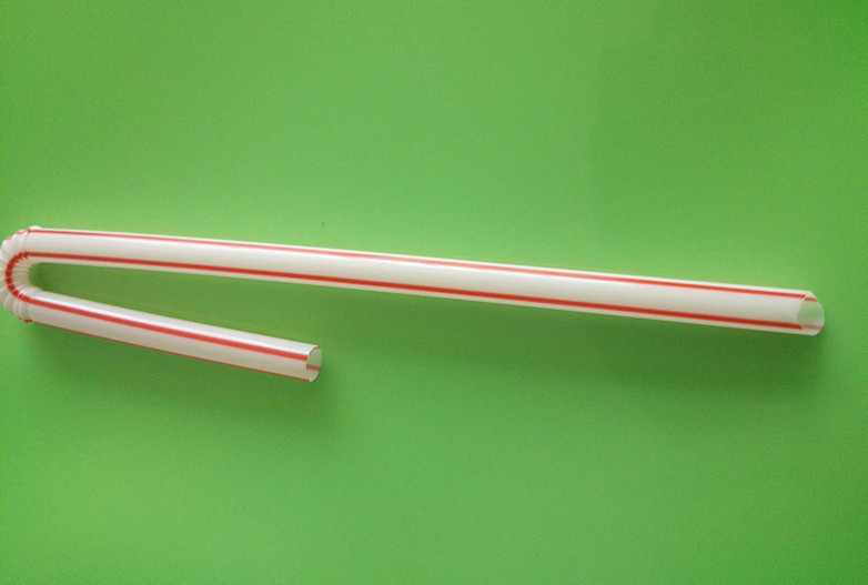 Food grade plastic U shape/flexible straw for milk box/ juice box 170mm drink straws