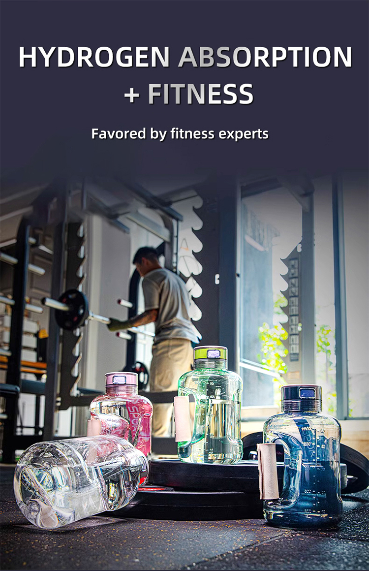 Portable Hydrogen-Rich Water Bottle for Energy and Exercise Fitness
