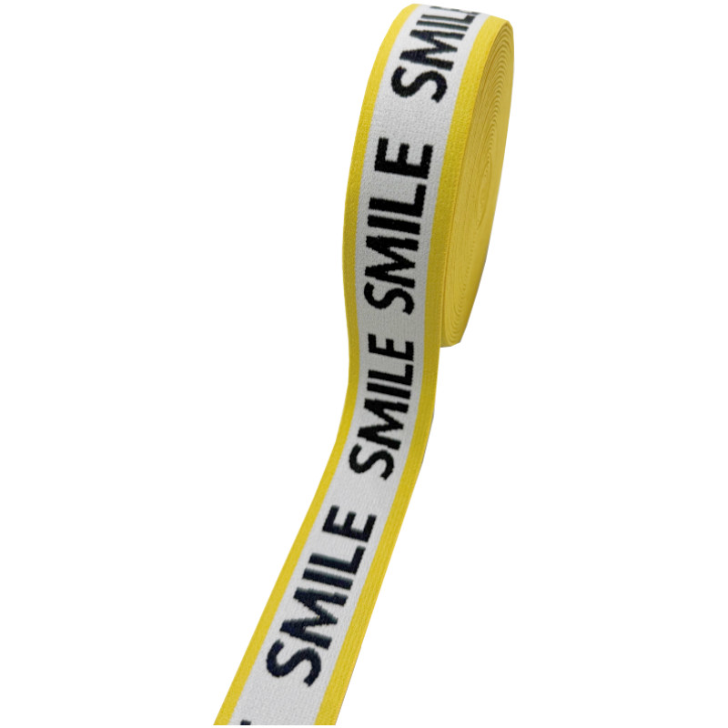 Custom Elastic Jacquard Nylon Fitness Spandex Belt Webbing Strap For Underwear