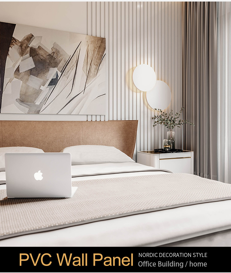 OEM ODM Eco Friendly WPC Wood Panel Fluted Moisture Resistant