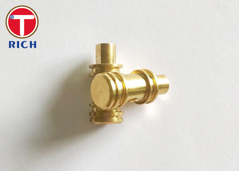 Non Standard CNC Brass Parts For Nut Sleeve Milling Processing