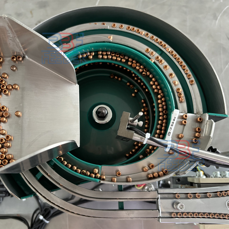 Automatic Vibration Bowl Feeder Customized Copper Nuts Screws Feeding Bowl