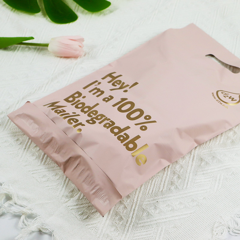 Weight Capacity 20KG Poly Mailer Biodegradable With Double Handles