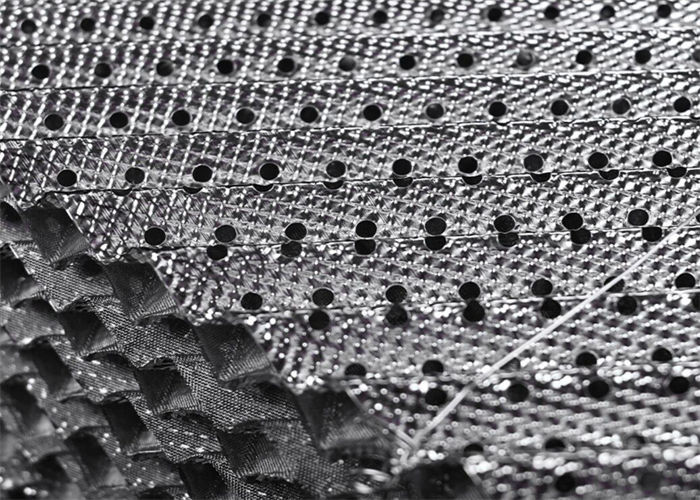 AHS Vertical Flow Orifice Packing Vane Pack Demister Pad For Gas Liquid Separations