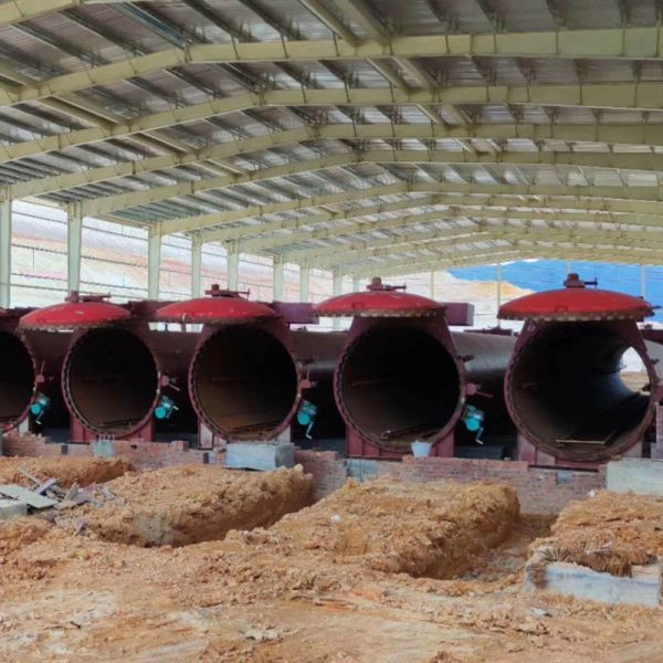 Autoclave Aerated Concrete AAC Block Making Machine High Pressure Brick Plant Steam Autoclave