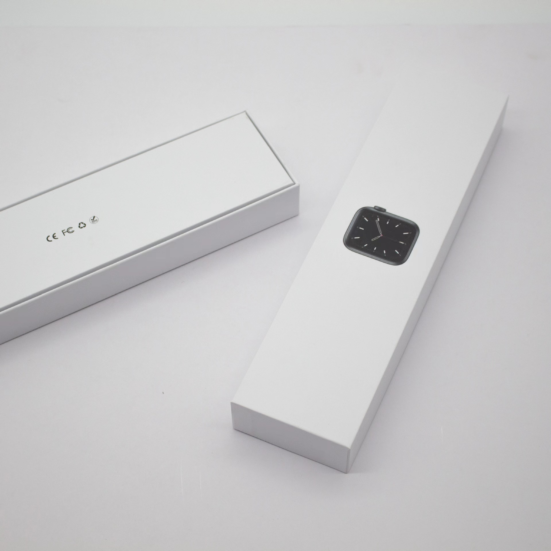 Universal S6 S7 smart watch case box eco cardboard paper band packaging box for smart watch