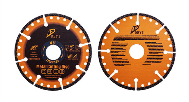 CE 8mm Segment Diamond Saw Tools Vacuum Brazed Masonry Diamond Saw Blade