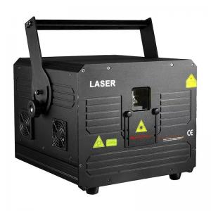 China 5000mw 5w RGB Animation Laser Projector Rgb Dj Disco Stage Laser Light on sale