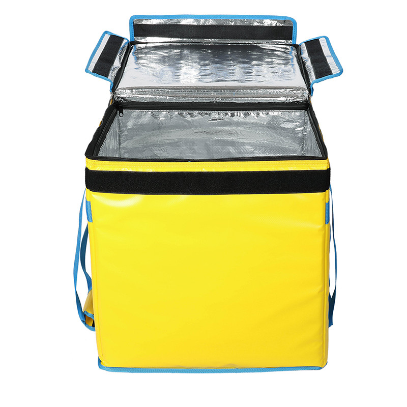 Lunch Tarpaulin Heated Takeaway Insulated Delivery Bag 25.4*22.8*17.8cm