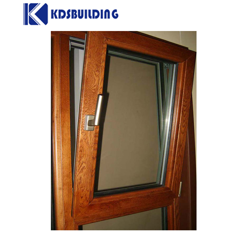 Antique 3 Glass Sunroom Wooden Frame casement Thermally Broken Windows Tilt And Turn Window