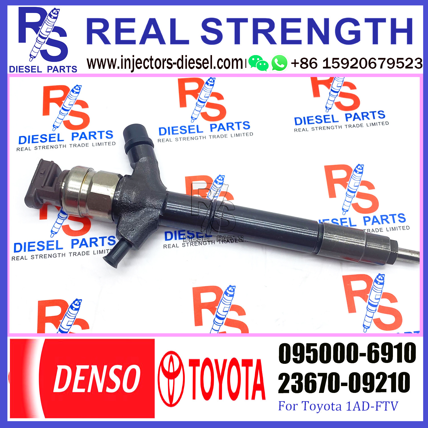 23670-0R170 23670-09140 TOYOTA Fuel Injector 095000-7640 095000-7280 095000-6910