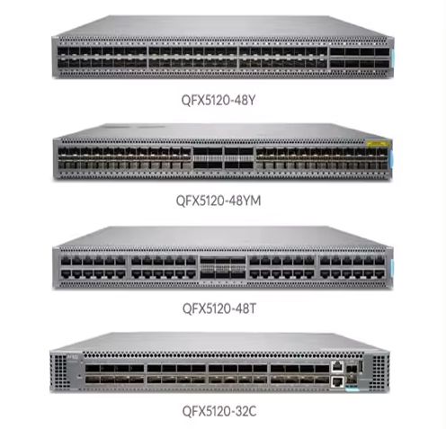 48x25G 8x100G QFX5120 Networking Switch Customizable switch capacity / Original QFX5120-48Y-AFO2