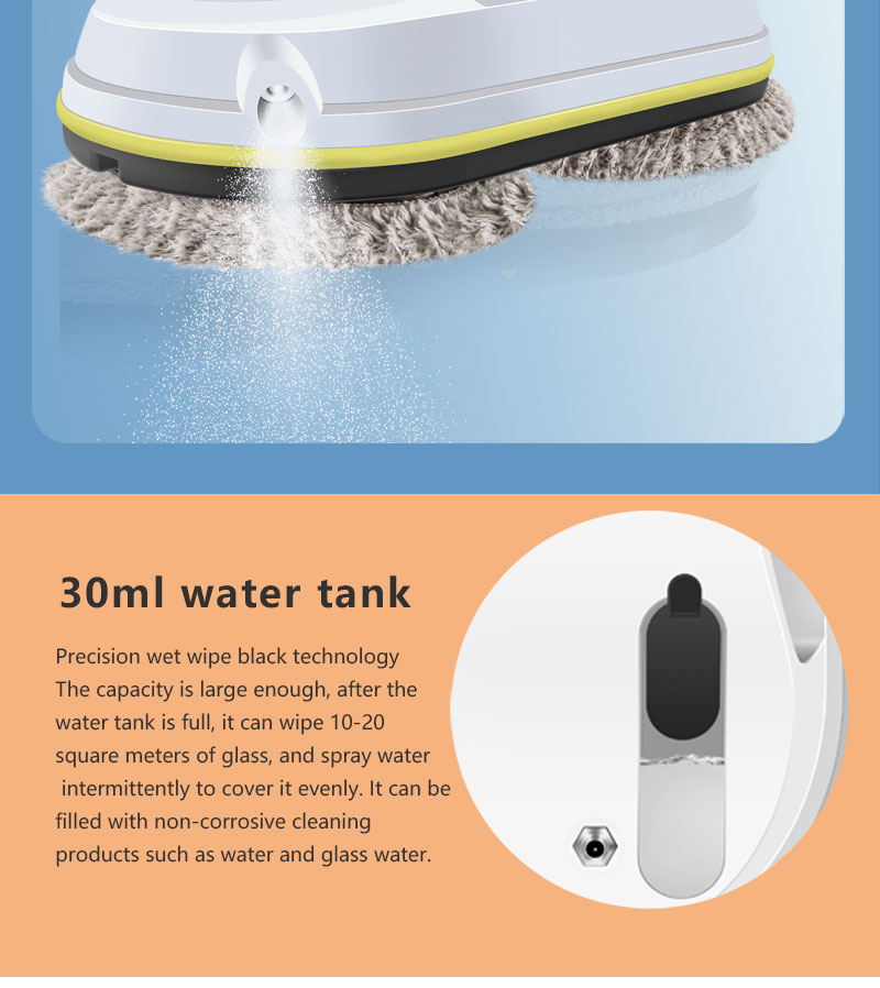 Automatic Toilet Cleaning Robot with Silk Screen Printing Pattern and 65dB Noise
