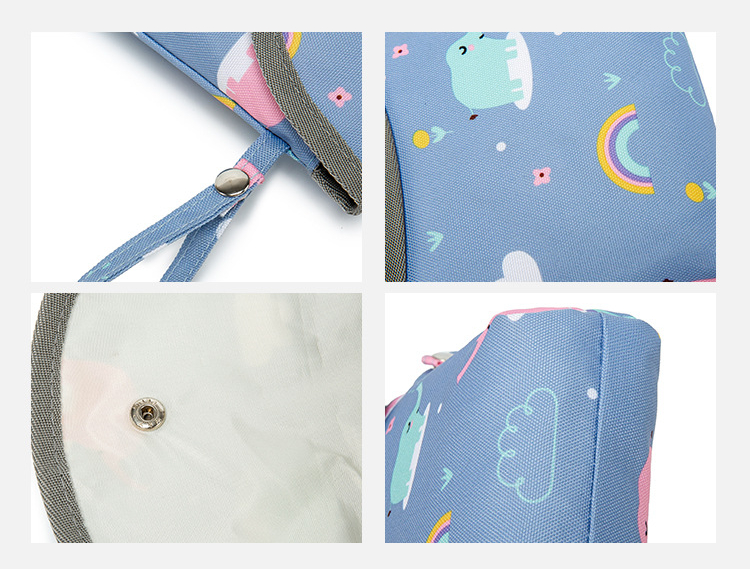 Wholesale Infant Cloth Toilet Diaper Bag Mini Waterproof Wet Dry Package for Baby Nappy Pouch Reusable Bag