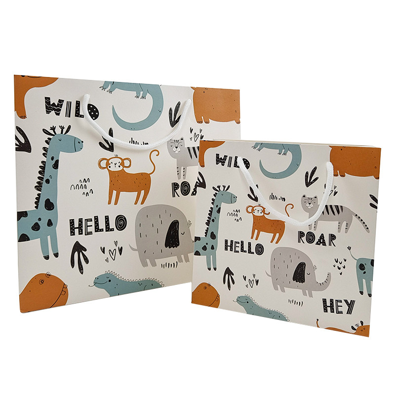 Customization Packaging Paper Kraft Bag High Quality Biodegradable Shopping Bag Cloth Pouch