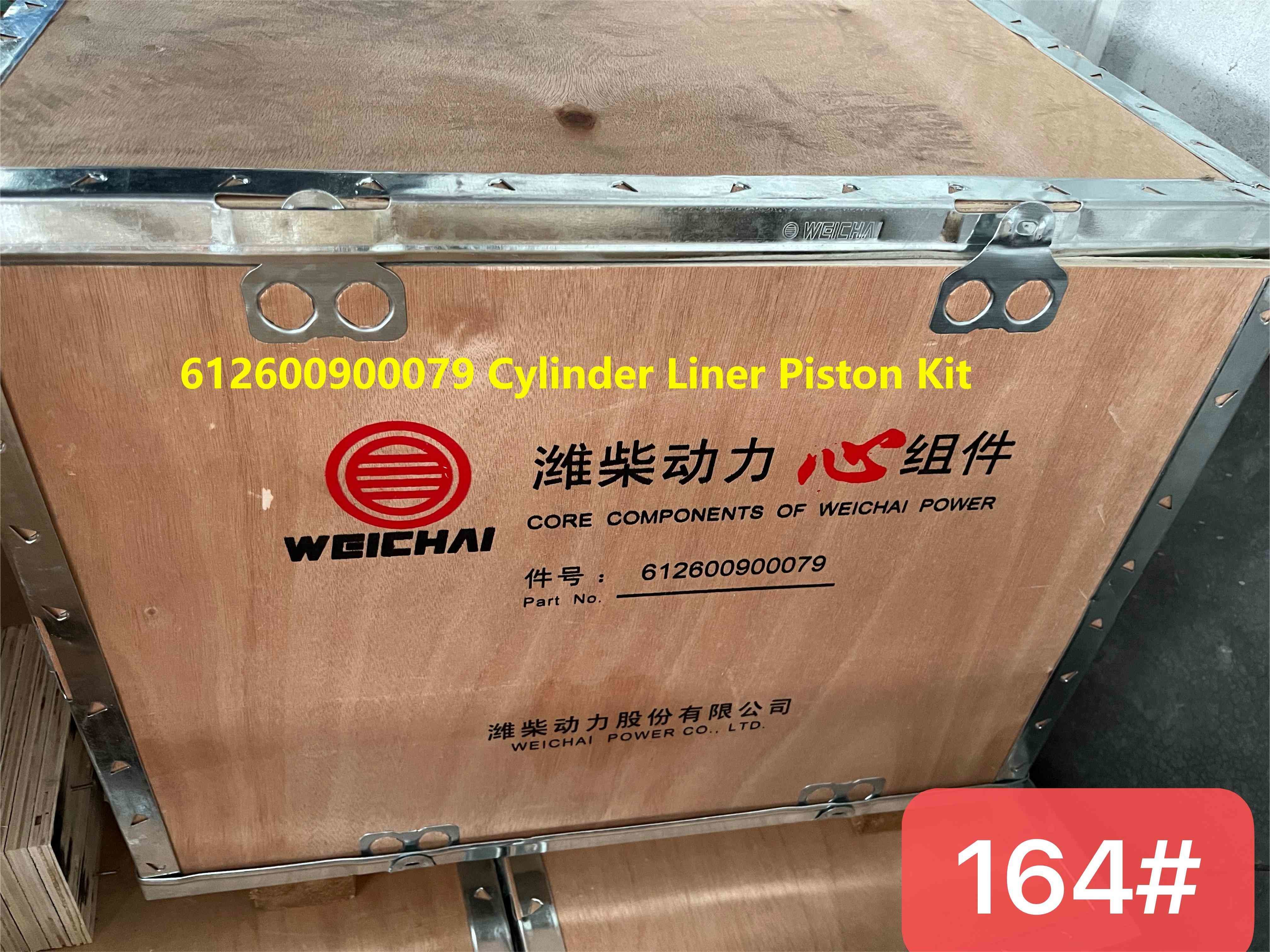 Cylinder Liner 612600900079 WEICHAI Engine Parts Piston Ring Piston Pin WP10