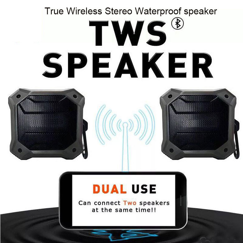RDA Chip Rechargeable Portable Bluetooth Speakers Automatic Shutdown Energy Saving