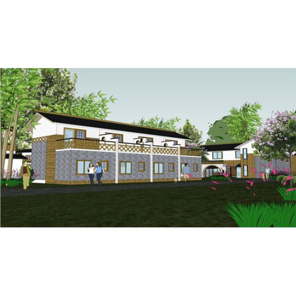 Wood Mobile Prefabricated Micro Homes Travel Trailer On Wheels Steel Structure