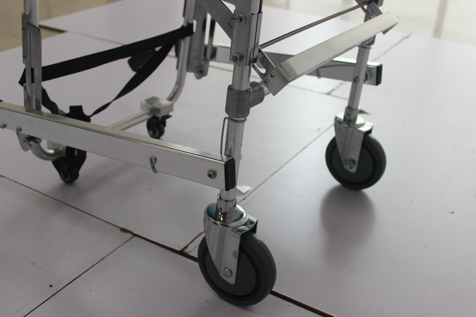 35.4in Best Portable Foldable Home Evacuation Climbing Wheelchair Ambulance Stair Chair Stretch
