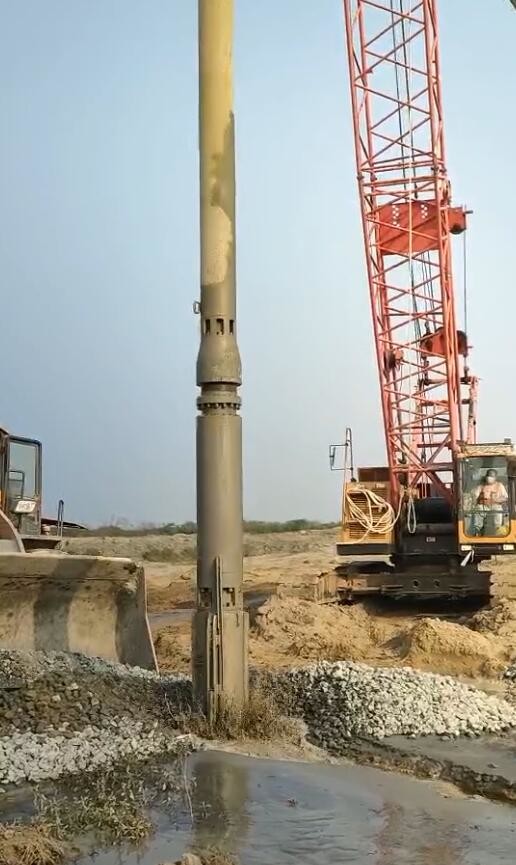 Bvem 130kw Vibro Floatation Technique Equipment Construction Of Karnaphuli River Tunnel