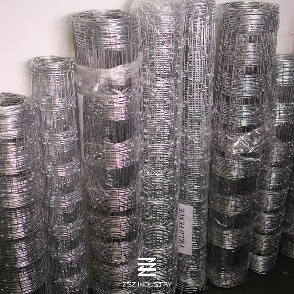 High Tensile Galvanized Steel Wire Mesh Fence Rolls Fix 18-208-15 100m
