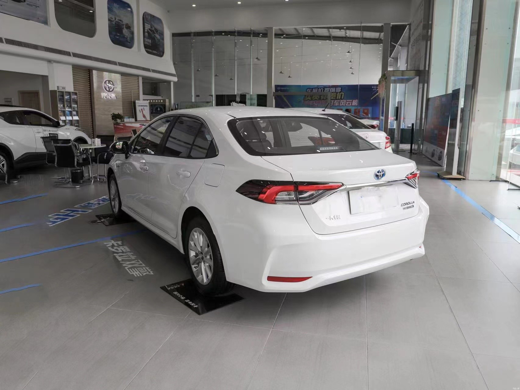 Toyota Corolla 2021 Sedan Car Dual Engine 1.8L E-CVT Flagship New And Use
