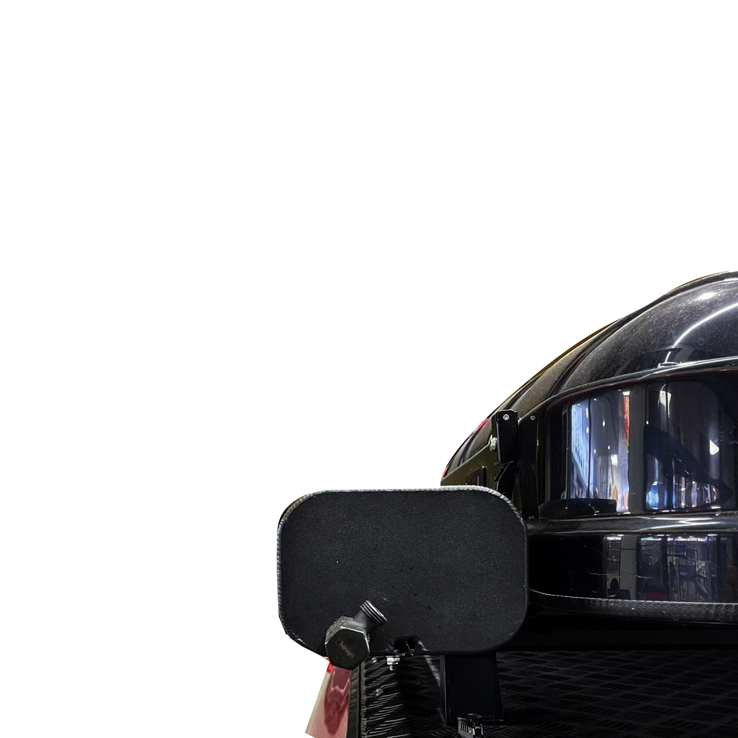 Compact and Durable 1450*178*120 Black Camping Road Shower Storage Tank for Traveling