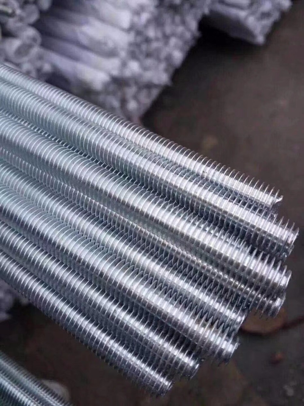 High Tensile Carbon Steel Double End Threaded Stud Bolts in Customized Size for Industrial