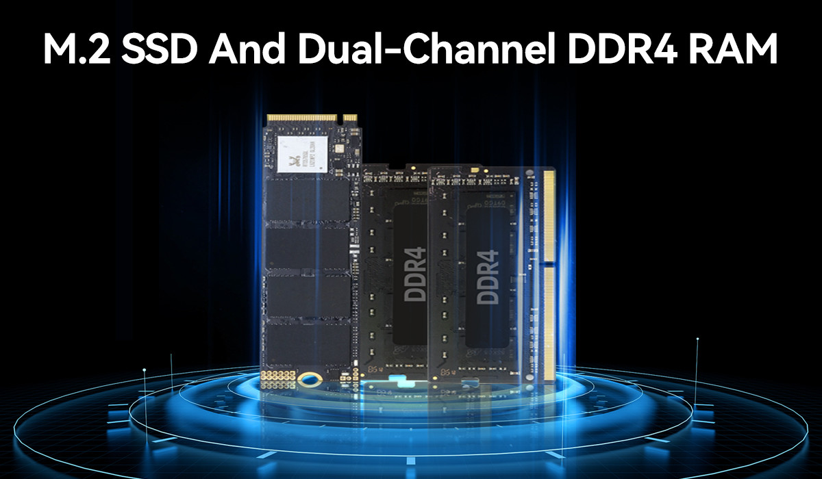 Single LAN Custom Mini PC DDR4 Mini Gaming PC For Home And Office