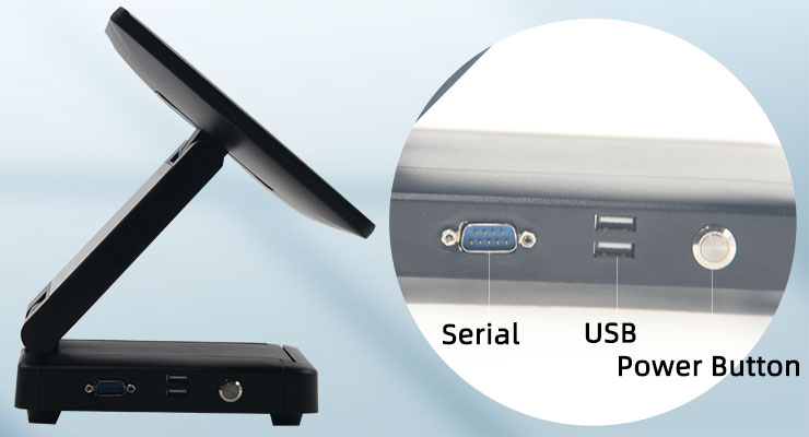 Android Touch POS All in One Cashier System with Optional External Thermal Printer