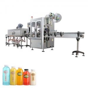 Buy cheap PVC sleeve shrink applicator labeling machine for round bottle glass bottle tin cans product
