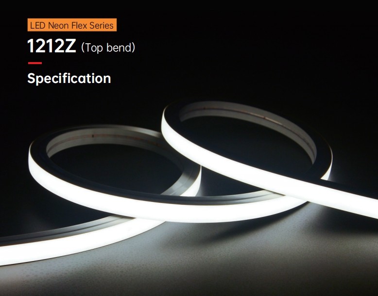 CV And DMX512 Top Bend LED Neon Strip Flex Light 24V Excellent Flexibility LED Lighting