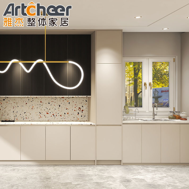 Customized Size Kitchen Furniture Modern and Luxurious High Gloss Base Cabinet for Home