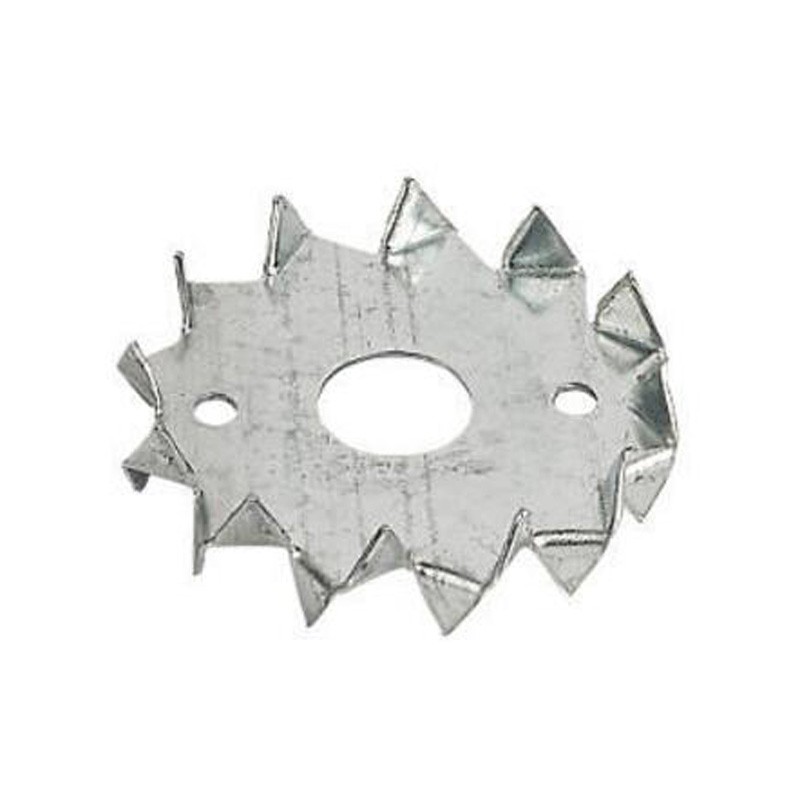 Single and Double Sided Circle Tooth Plate Timber Connectors for Metal Construction