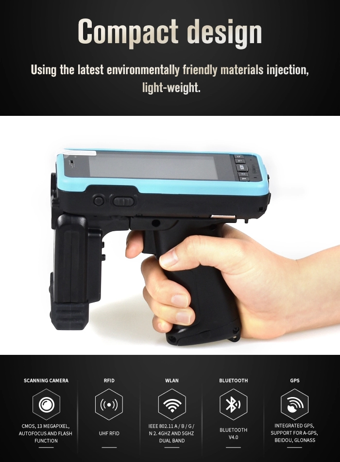 handheld rfid reader compact design