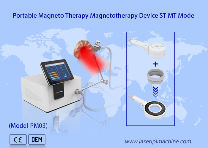 Vertical Magneto Therapy Machine Pmst Neo Magnetic Plus Nris Light Ring