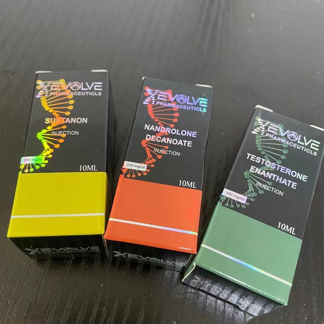Silver Hologram Foil 10ml 20ml Steriod Packaging Boxes With Gloss Bright Film