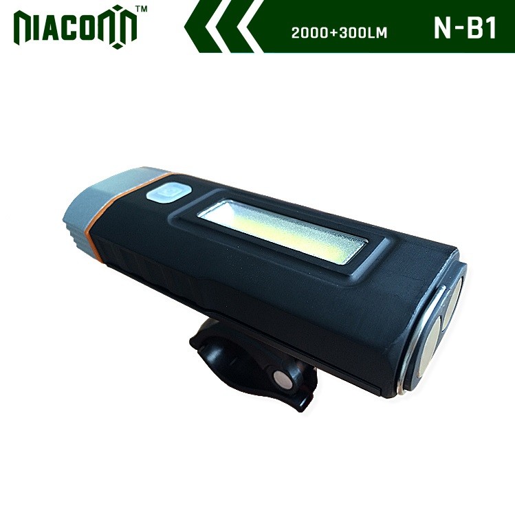High Brightness USB Bike Light 2000lm Brightness Aluminum Material Long Lifespan