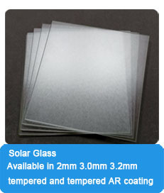 Flat Low Iron Tempered Solar Glass Anti Reflective Solid 5 years Warranty