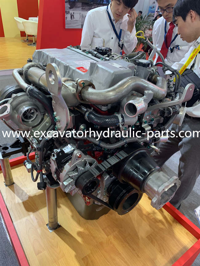 HINO J05E Engine Assembly Construction Machinery Spare Parts For KOBELCO SK200-8 SK200LC-8