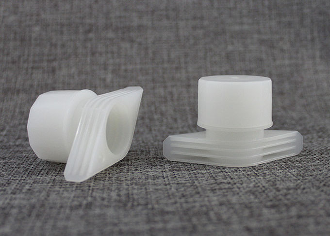 Durable Food Pouch Plastic Nozzle With Cover 24.5mm Outter Diameter Medium Size