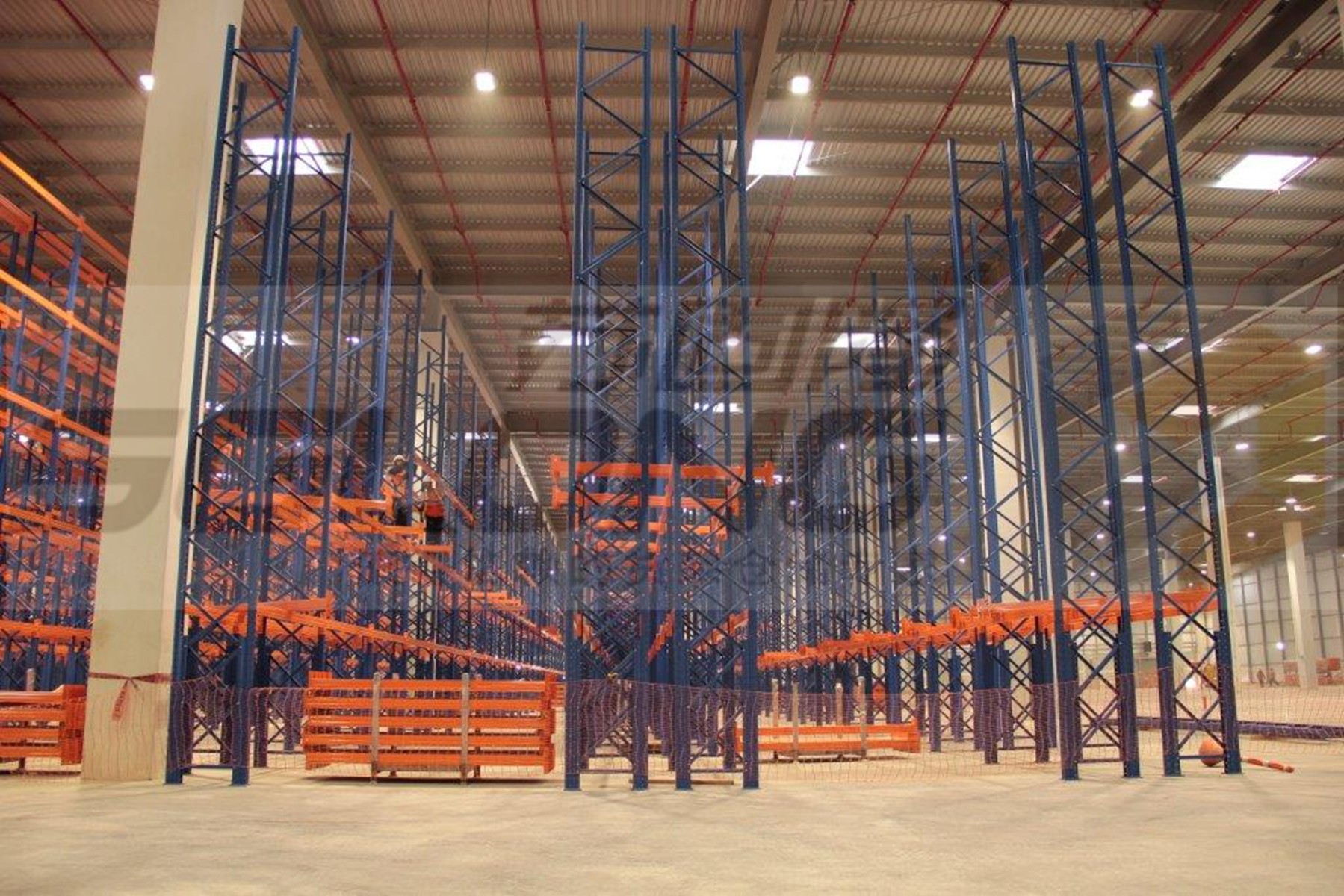 High Efficiency Heavy Duty Warehouse Racks , Metal Storage Rack System