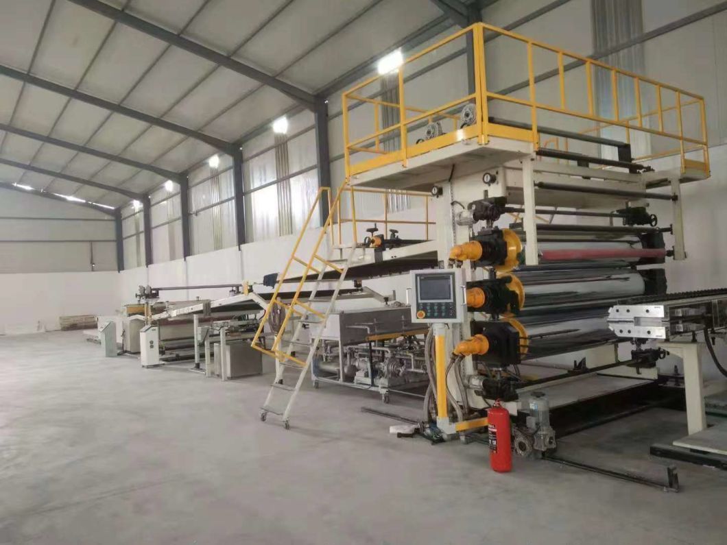Artificial PVC Marble Sheet Automatic Machine Production Line PVC Sheet Extruder