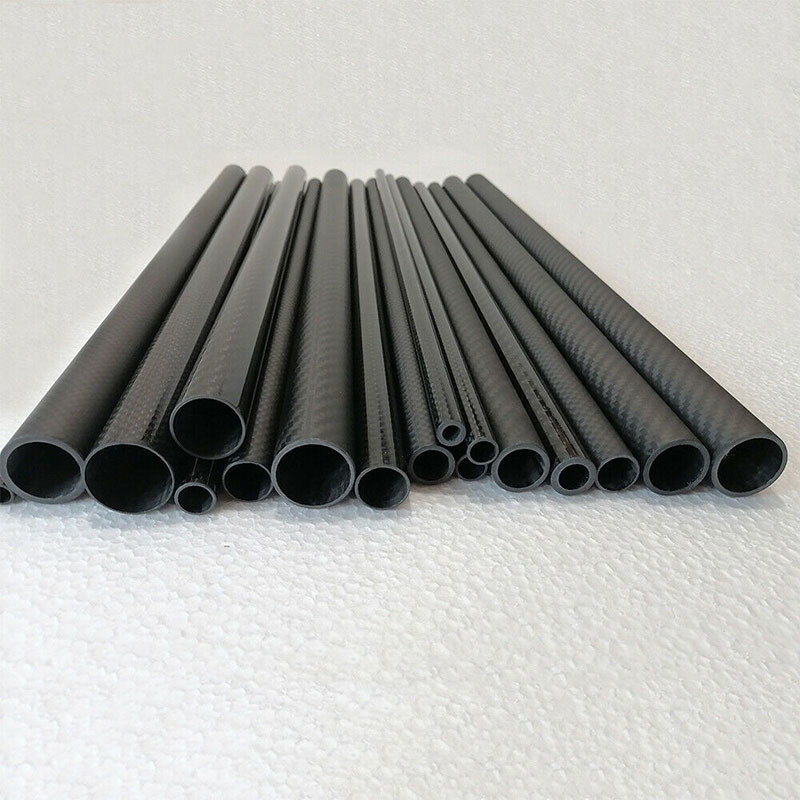 Telescoping Poles 3K Carbon Fiber Tube Good Tenacity