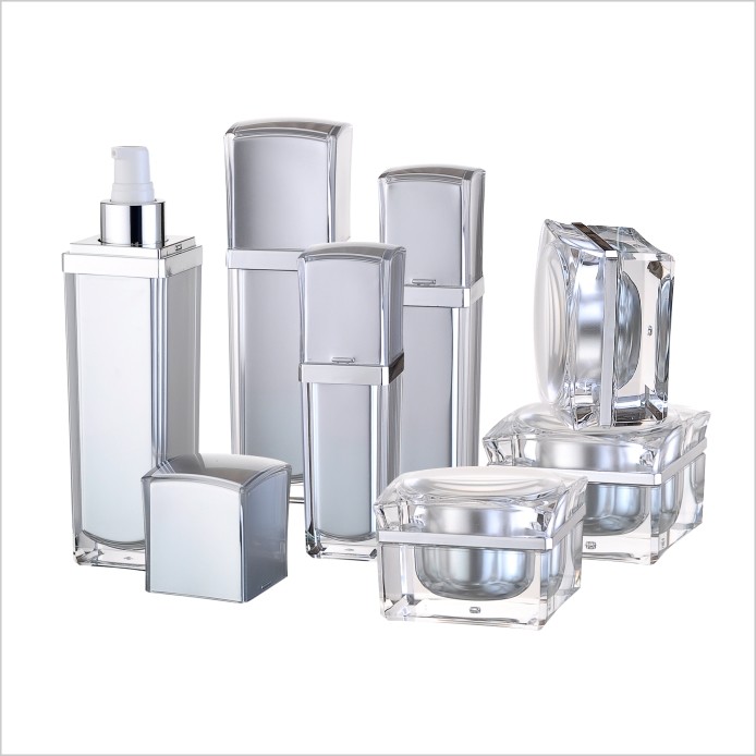 Small Plastic Lotion Bottles Airless Serum Pump Bottles 30ml 50ml 80ml 20ml Frosted