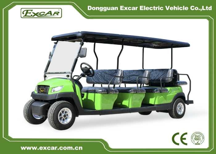 Cheap 8+3 Seater Low Speed Vehicle 2 Wheel Drive Push Electric Golf Cart