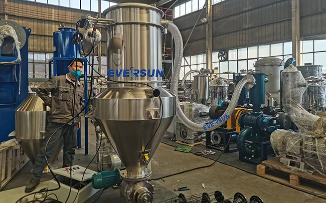 Food Processing Vacuum Feeding Machine Loader For Maltose Powder Whey Protein