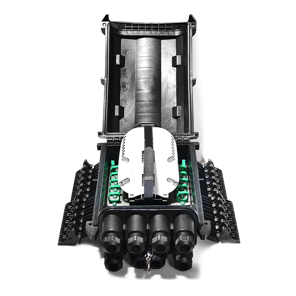 Horizontal Optical Fibre Cable Joint Closure With Pole Mounted Type OEM